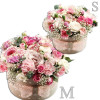 Pasztell FlorBox - rózsaszín árnyalatú szezonális virágokból