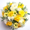 Pasztell FlorBox - sárga árnyalatú szezonális virágokból
